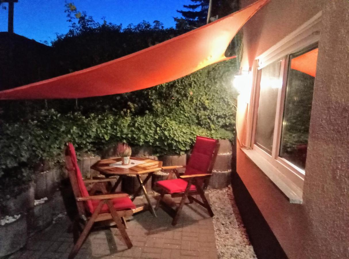 Pension "Am Zuckerberg" Brahmenau Buitenkant foto