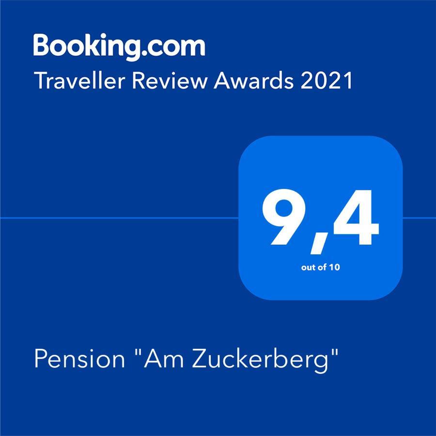 Pension "Am Zuckerberg" Brahmenau Buitenkant foto